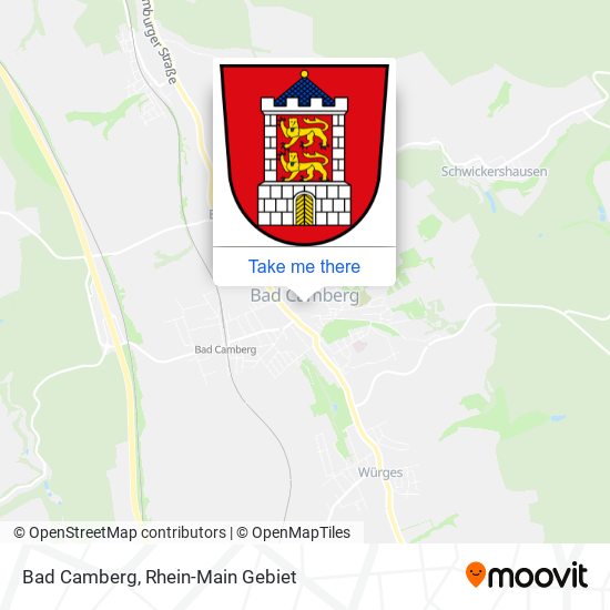 Bad Camberg map