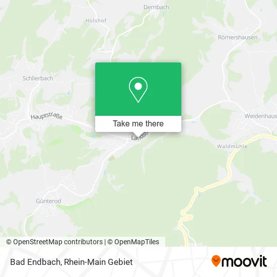 Карта Bad Endbach