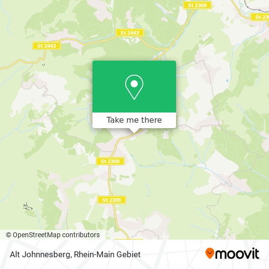 Alt Johnnesberg map