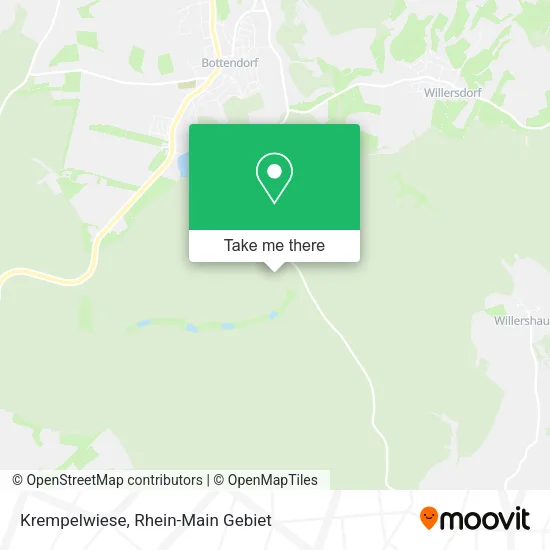Krempelwiese map