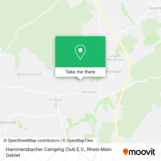 Карта Hammersbacher Camping Club E.V.