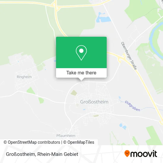 Карта Großostheim