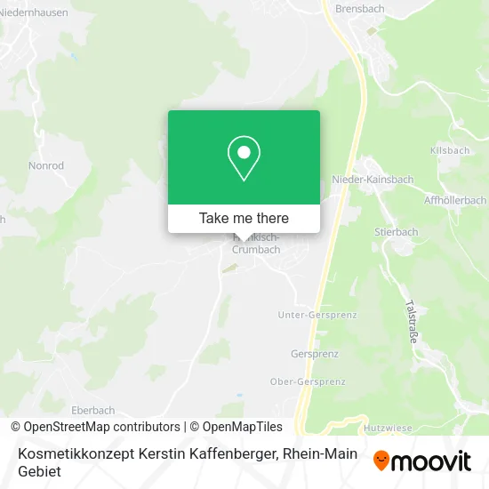 Карта Kosmetikkonzept Kerstin Kaffenberger