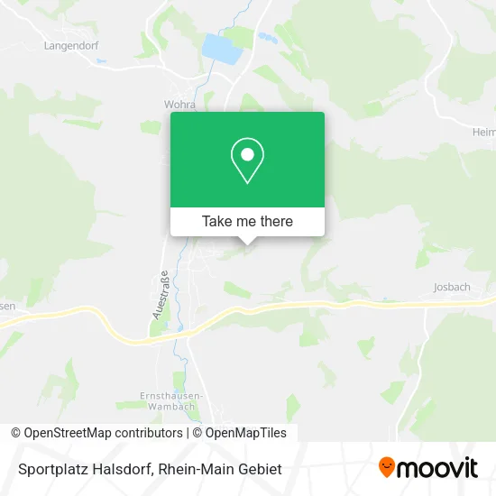 Карта Sportplatz Halsdorf