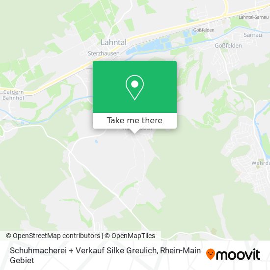 Schuhmacherei + Verkauf Silke Greulich map