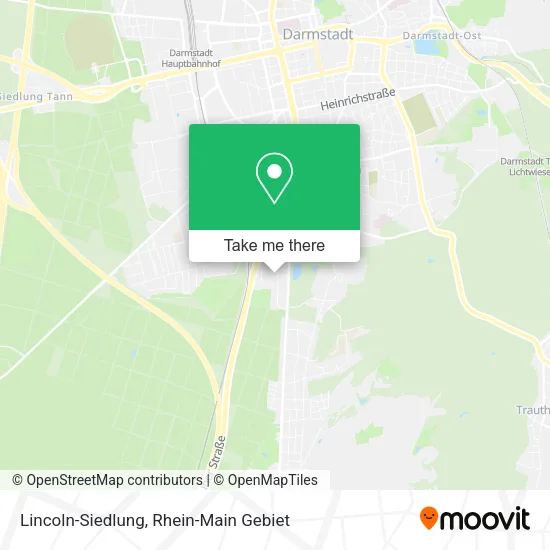 Карта Lincoln-Siedlung