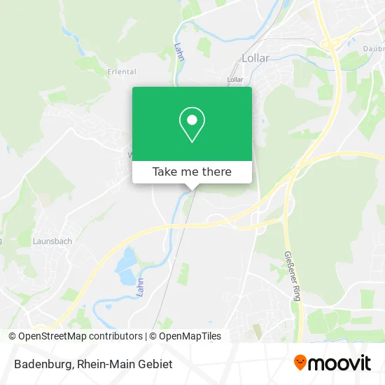 Карта Badenburg