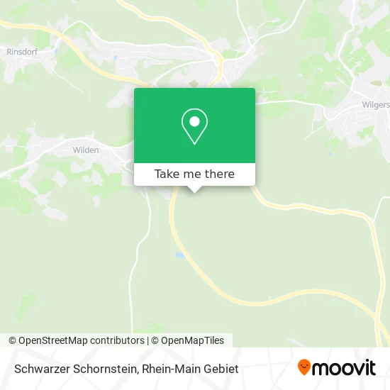 Карта Schwarzer Schornstein