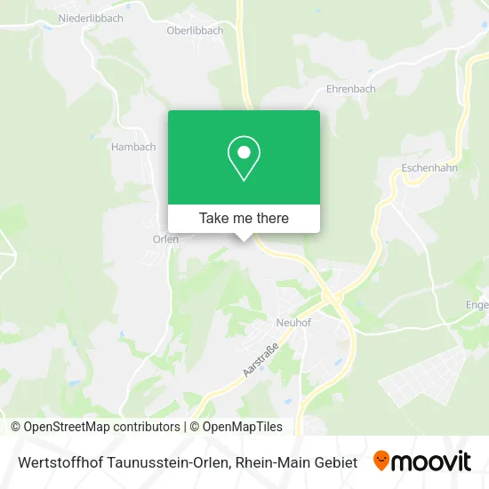 Карта Wertstoffhof Taunusstein-Orlen