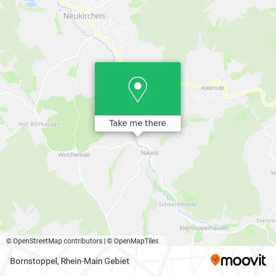 Карта Bornstoppel