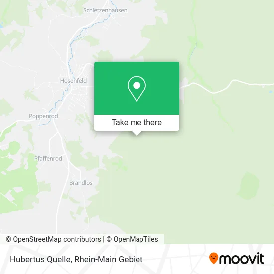Hubertus Quelle map