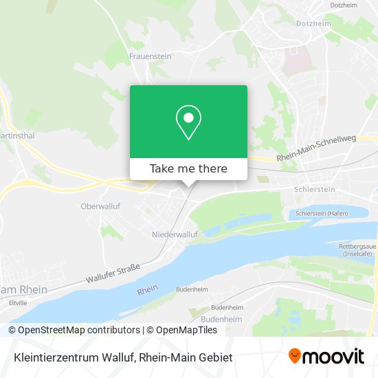 Kleintierzentrum Walluf map