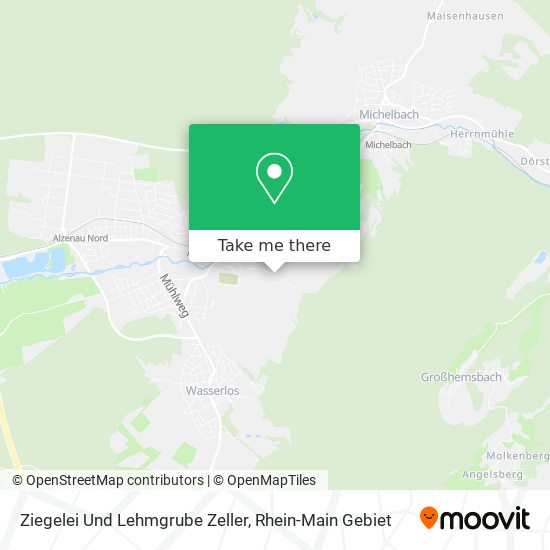 Ziegelei Und Lehmgrube Zeller map