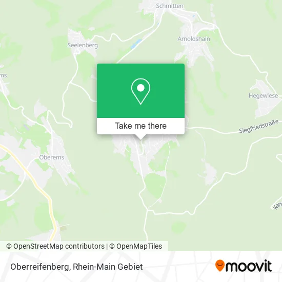 Карта Oberreifenberg