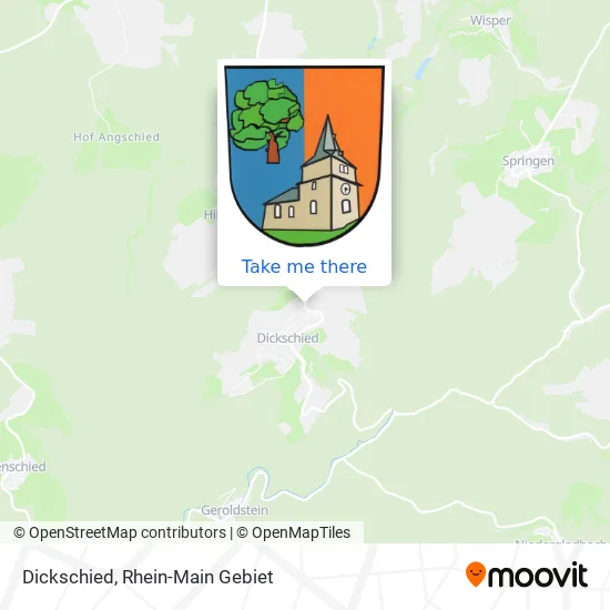 Карта Dickschied