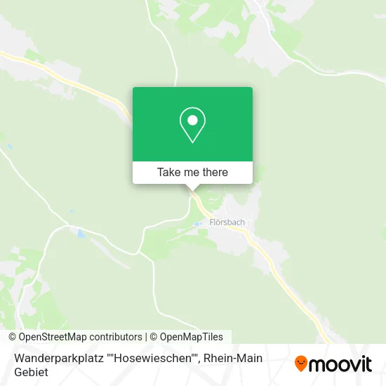 Карта Wanderparkplatz ""Hosewieschen""