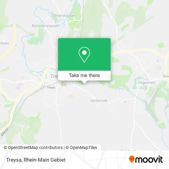 Карта Treysa