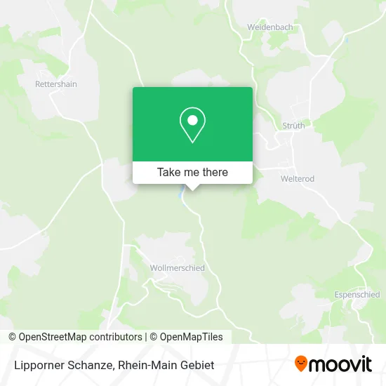 Lipporner Schanze map
