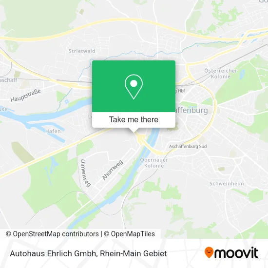 Карта Autohaus Ehrlich Gmbh