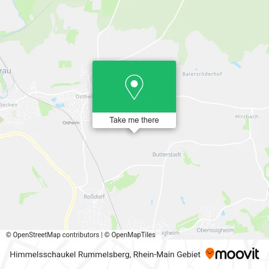 Карта Himmelsschaukel Rummelsberg