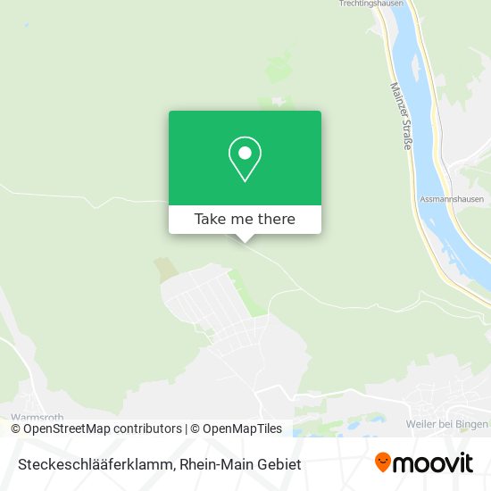 Steckeschlääferklamm map