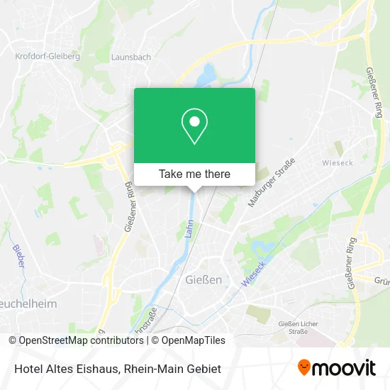 Карта Hotel Altes Eishaus