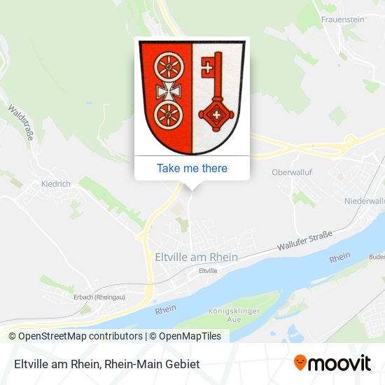 Eltville am Rhein map