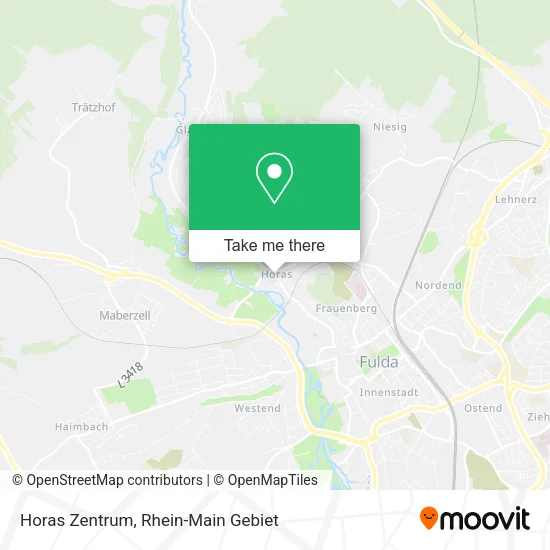 Карта Horas Zentrum