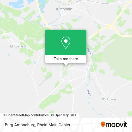 Burg Amöneburg map