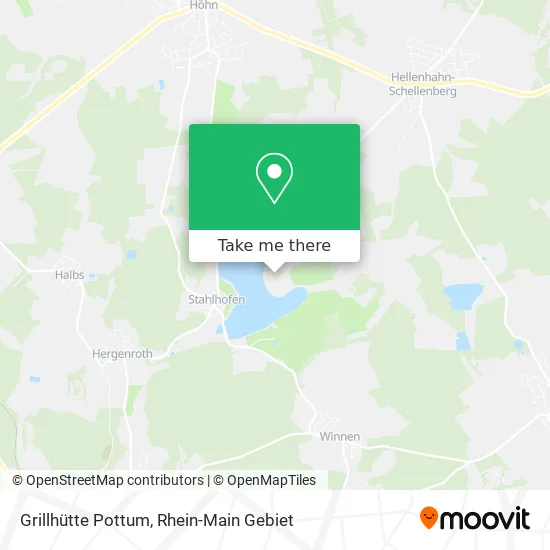 Карта Grillhütte Pottum
