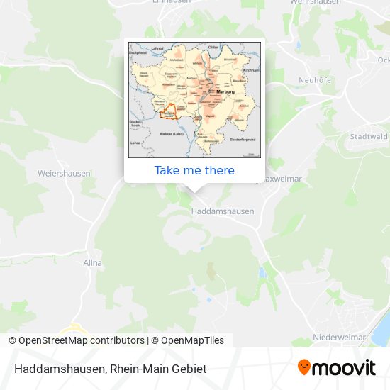 Haddamshausen map