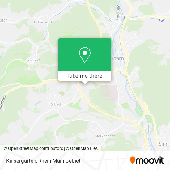 Карта Kaisergarten