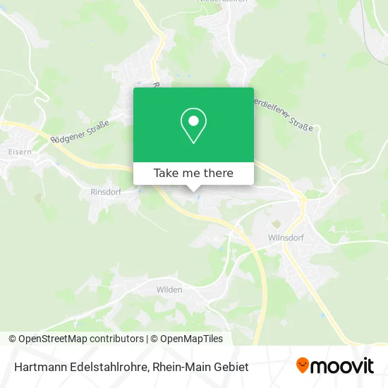 Карта Hartmann Edelstahlrohre