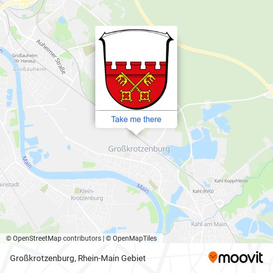 Großkrotzenburg map