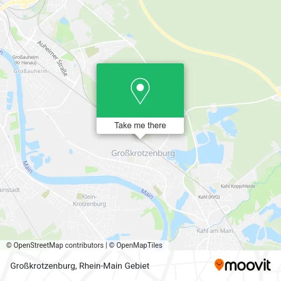 Карта Großkrotzenburg