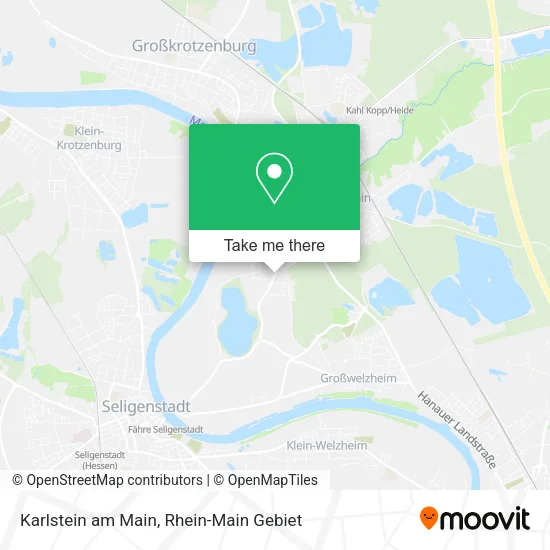 Карта Karlstein am Main