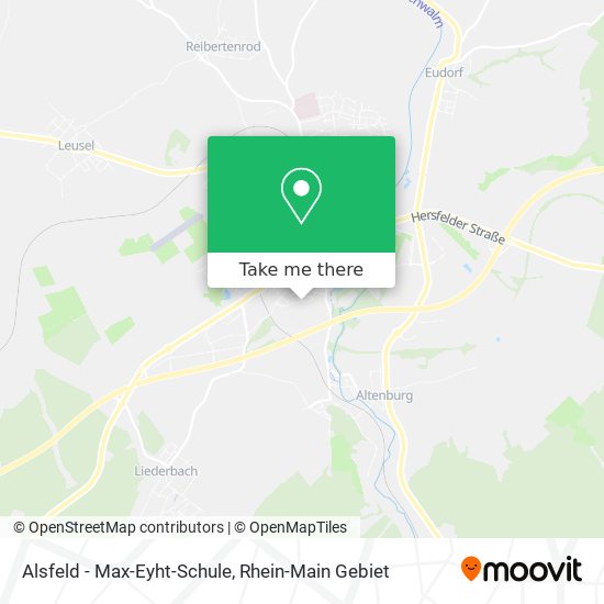 Alsfeld - Max-Eyht-Schule map