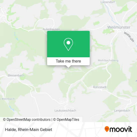 Карта Halde