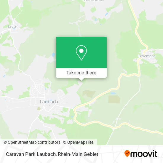 Карта Caravan Park Laubach
