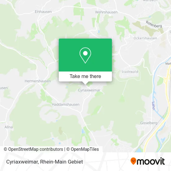 Карта Cyriaxweimar