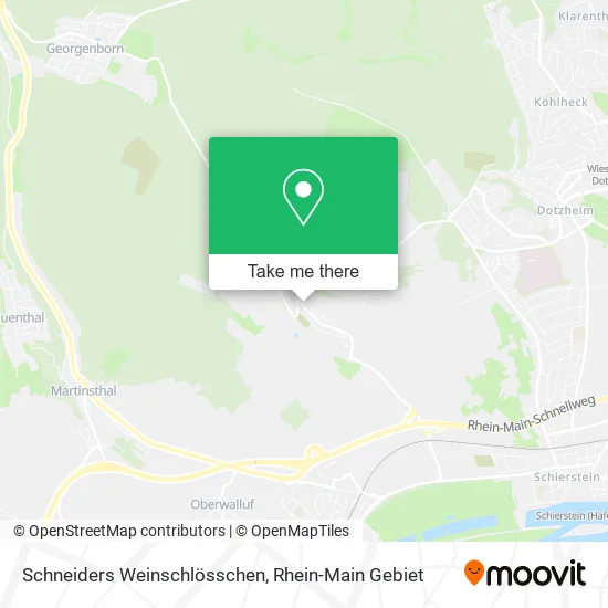 Карта Schneiders Weinschlösschen