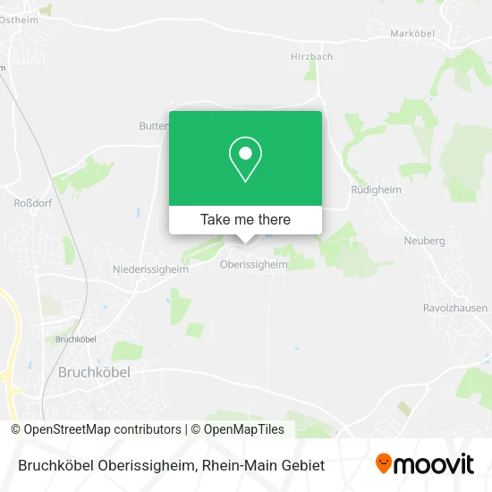 Карта Bruchköbel Oberissigheim