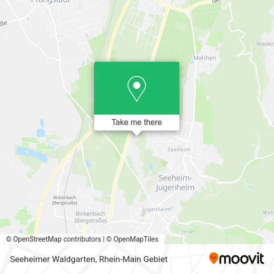 Карта Seeheimer Waldgarten