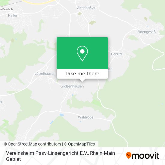 Vereinsheim Pssv-Linsengericht E.V. map
