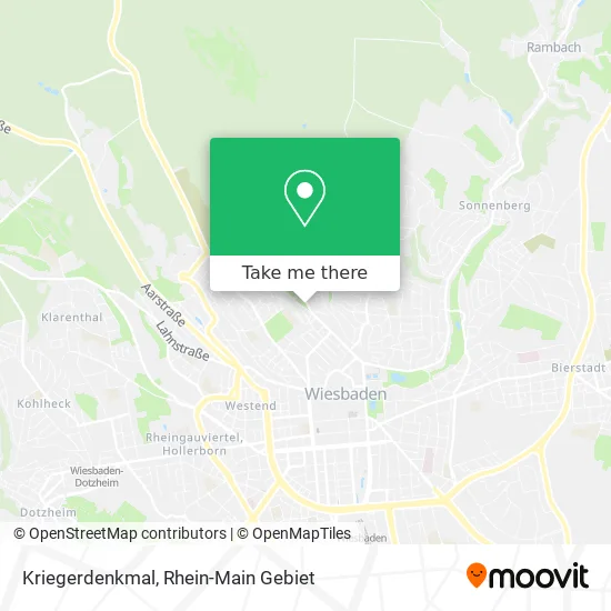 Карта Kriegerdenkmal