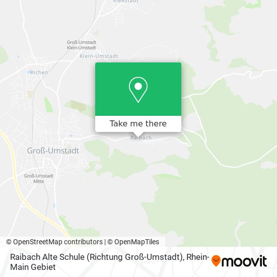 Raibach Alte Schule (Richtung Groß-Umstadt) map