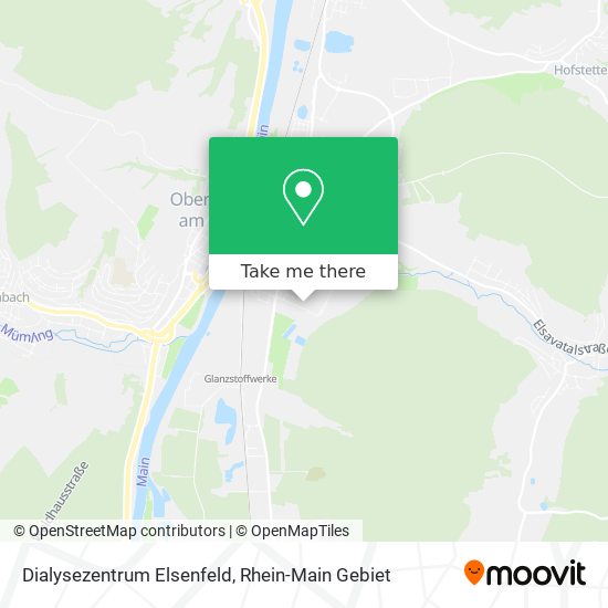 Dialysezentrum Elsenfeld map