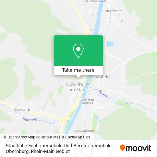 Staatliche Fachoberschule Und Berufsoberschule Obernburg map