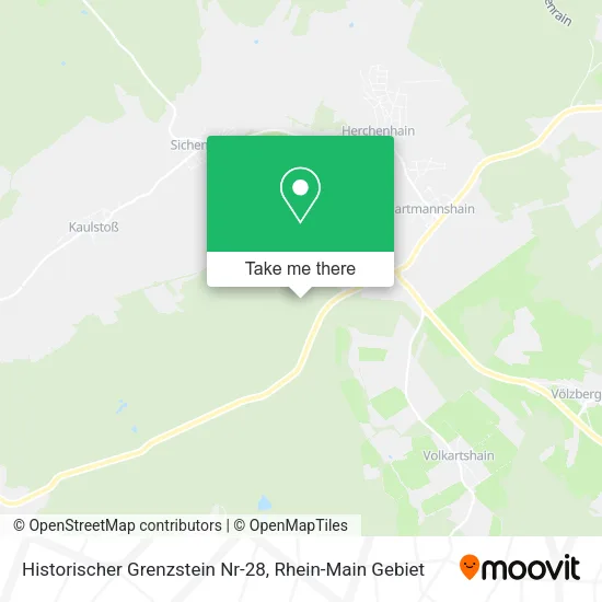 Карта Historischer Grenzstein Nr-28