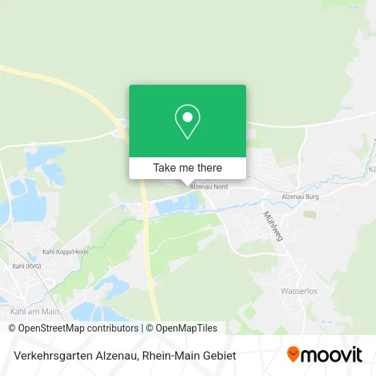 Карта Verkehrsgarten Alzenau